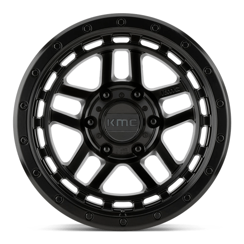 KM540 Recon Cast Aluminum Wheel in Satin Black Finish from KMC Wheels - View 5