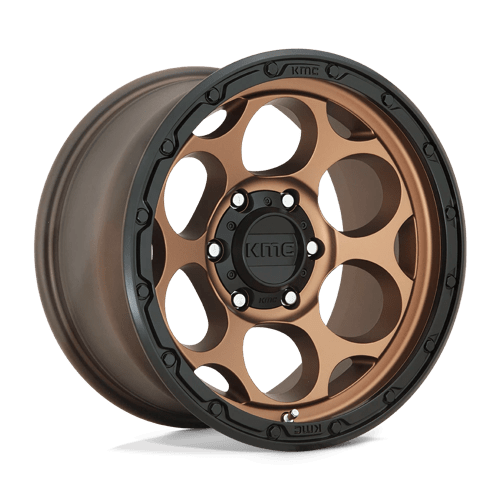 KM541 Dirty Harry Cast Aluminum Wheel in Matte Bronze with Black Lip Finish from KMC Wheels - View 2