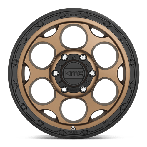 KM541 Dirty Harry Cast Aluminum Wheel in Matte Bronze with Black Lip Finish from KMC Wheels - View 5