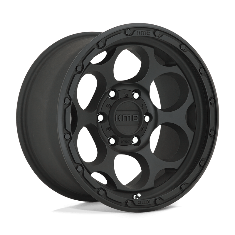 KM541 Dirty Harry Cast Aluminum Wheel in Textured Black Finish from KMC Wheels - View 1