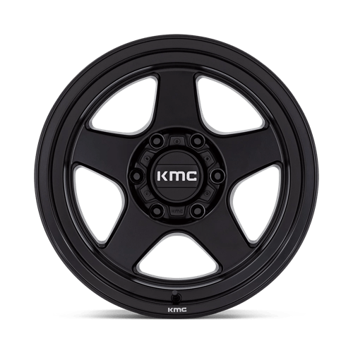 KM728 LOBO Cast Aluminum Wheel in Matte Black Finish from KMC Wheels - View 5