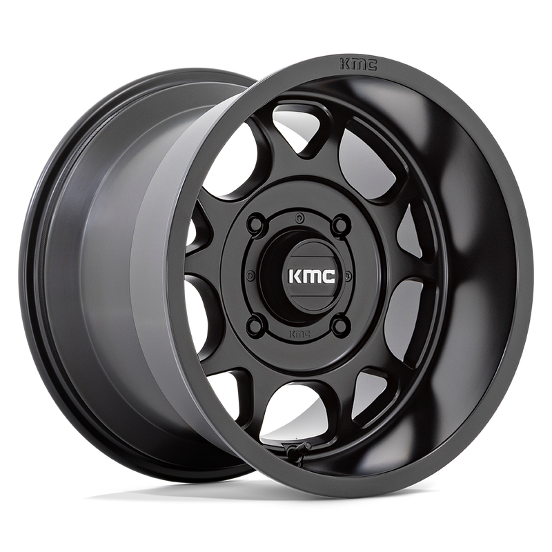 KS137 TORO S UTV Cast Aluminum Wheel in Satin Black Finish from KMC Wheels - View 1