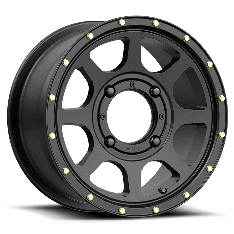 KMC Addict 2 Cast Aluminum Wheel (KS134) - Satin Black