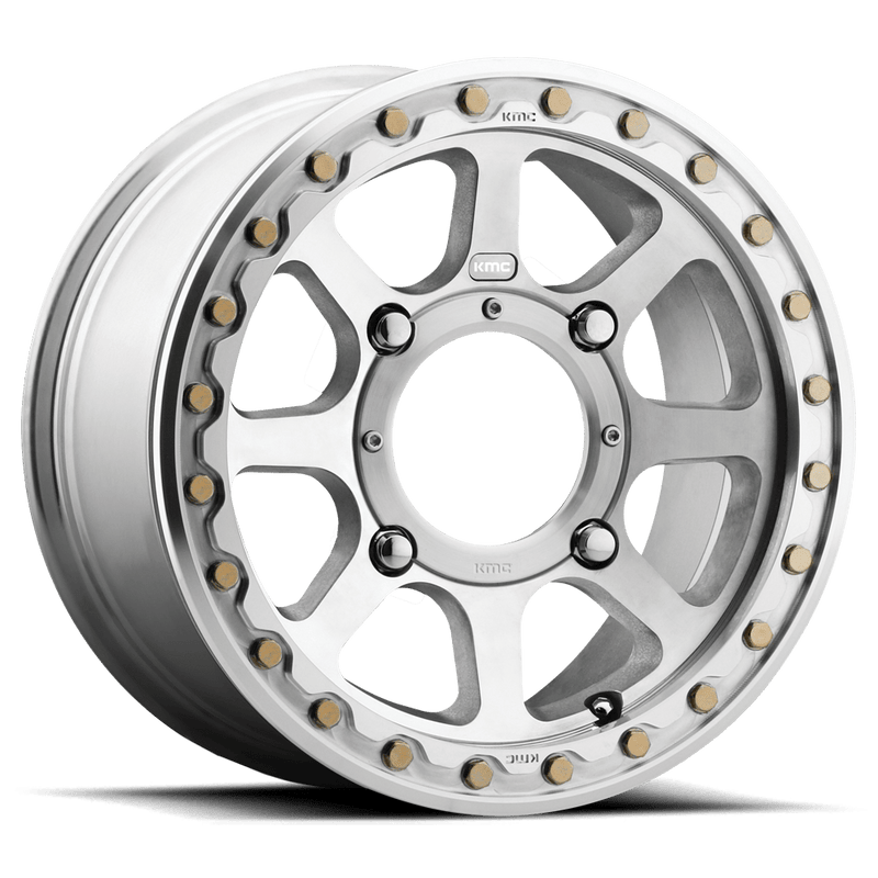KMC Addict 2 Beadlock Cast Aluminum Wheel (KS234) - Machined