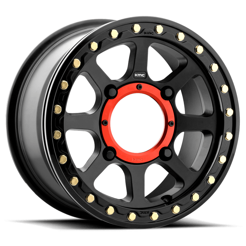 KMC Addict 2 Beadlock Cast Aluminum Wheel (KS234) - Satin Black