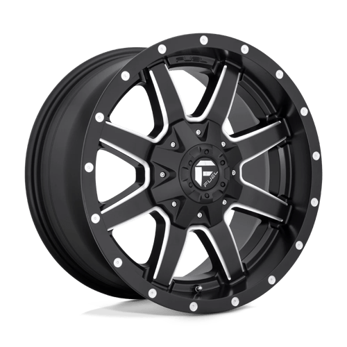 D538 Maverick Cast Aluminum Wheel in Matte Black Milled Finish from Fuel Wheels - View 2