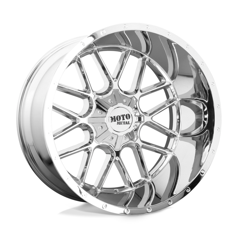 MO986 Siege Cast Aluminum Wheel in Chrome Finish from Moto Metal Wheels - View 1
