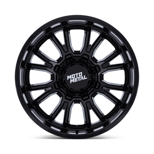 MO810 Legacy Cast Aluminum Wheel in Gloss Black Finish from Moto Metal Wheels - View 4