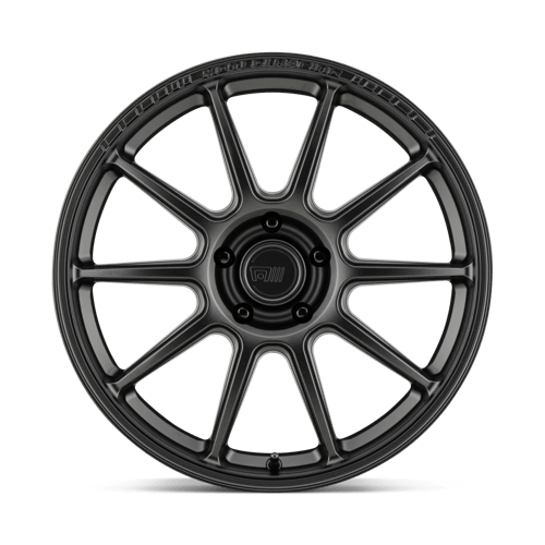 MR140 SS10 Flow Formed Aluminum Wheel in Satin Black Finish from Motegi Wheels - View 3