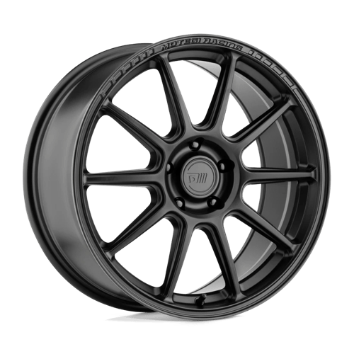 MR140 SS10 Flow Formed Aluminum Wheel in Satin Black Finish from Motegi Wheels - View 2