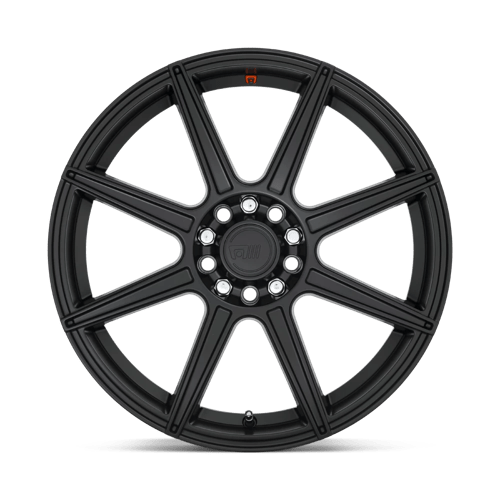 MR142 CS8 Cast Aluminum Wheel in Satin Black Finish from Motegi Wheels - View 3