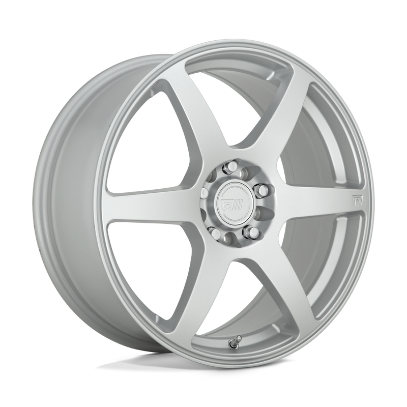 MR143 CS6 Cast Aluminum Wheel in Hyper Silver Finish from Motegi Wheels - View 1