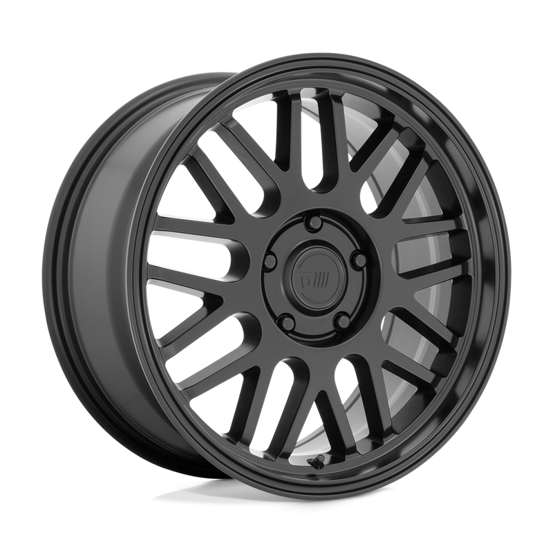 MR144 M9 Cast Aluminum Wheel in Satin Black Finish from Motegi Wheels - View 1