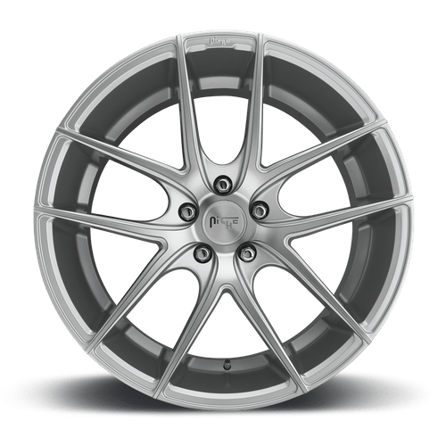 Niche M131 Targa Cast Aluminum Wheel - Gloss Silver Machined