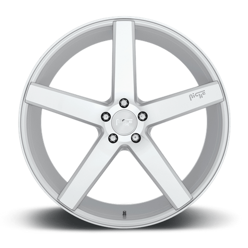 Niche M135 Milan Cast Aluminum Wheel - Gloss Silver Machined