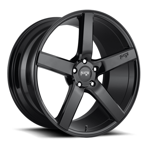 Niche M188 Milan Cast Aluminum Wheel - Gloss Black