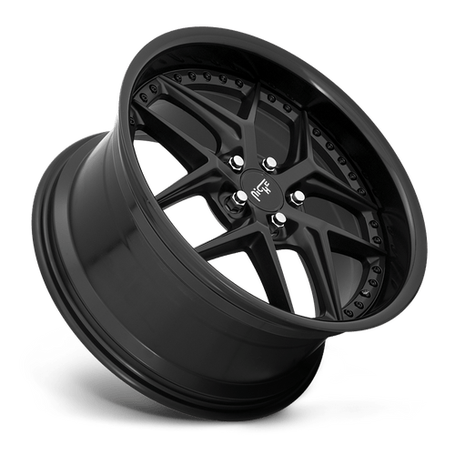 Niche M226 Vice Cast Aluminum Wheel - Gloss Black Matte Black
