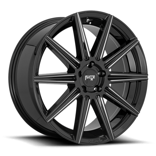 Niche M243 Tifosi Cast Aluminum Wheel - Gloss Black Milled