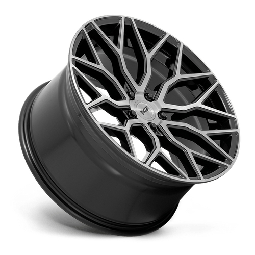 Niche M262 Mazzanti Cast Aluminum Wheel - Gloss Black Brushed Face