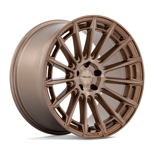 M275 Amalfi Cast Aluminum Wheel in Platinum Bronze Finish from Niche Wheels - View 2