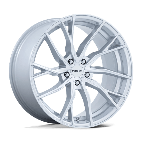 M273 Novara Cast Aluminum Wheel in Silver Finish from Niche Wheels - View 2