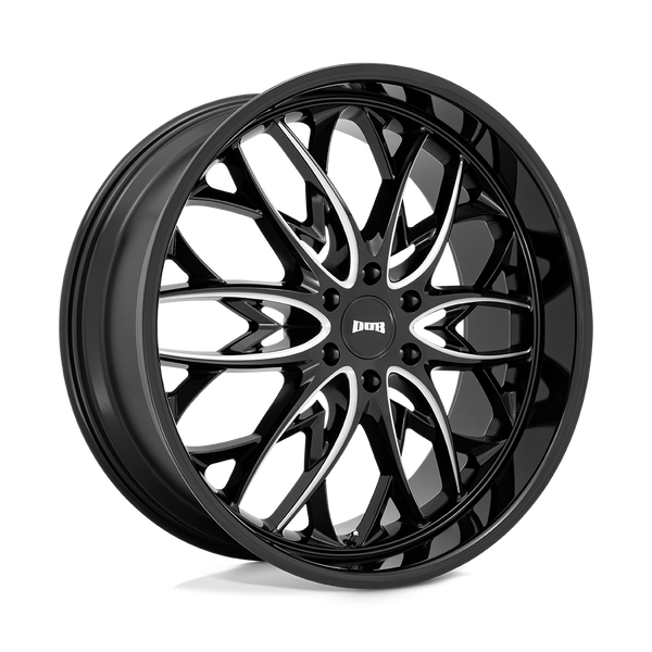 S263 OG Cast Aluminum Wheel in Gloss Black Milled Finish from DUB Wheels - View 1