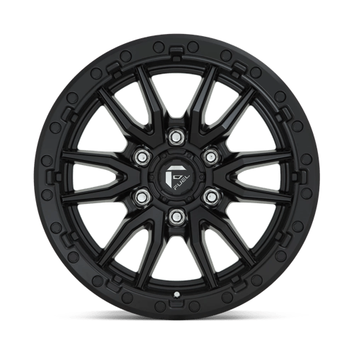 D679 Rebel Cast Aluminum Wheel in Matte Black Finish from Fuel Wheels - View 5