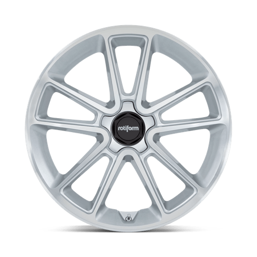 R192 BTL Cast Aluminum Wheel in Gloss Silver with Machined Face Finish from Rotiform Wheels - View 5