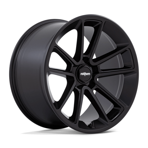 R194 BTL Cast Aluminum Wheel in Matte Black Finish from Rotiform Wheels - View 2