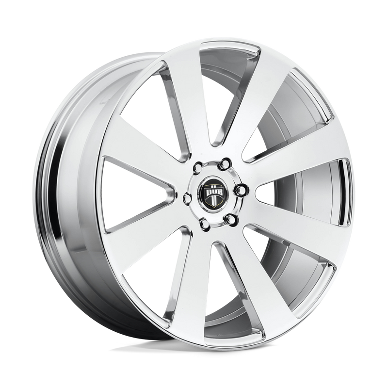 S131 8-BALL Cast Aluminum Wheel in Chrome Plated Finish from DUB Wheels - View 1