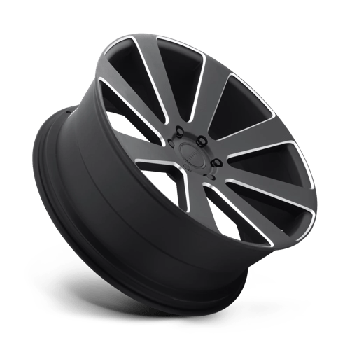 S187 8-BALL Cast Aluminum Wheel in Matte Black Milled Finish from DUB Wheels - View 3