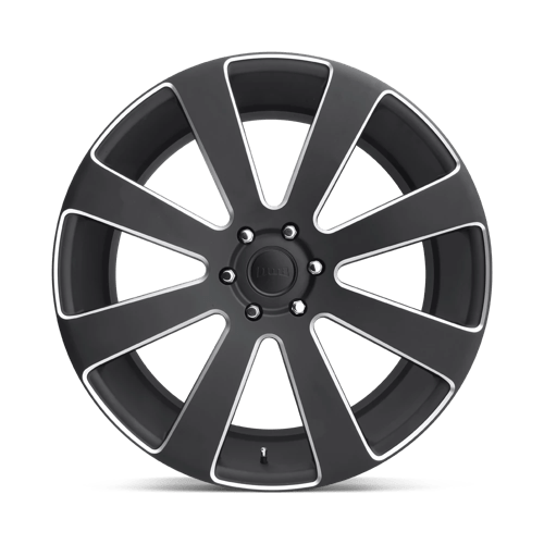 S187 8-BALL Cast Aluminum Wheel in Matte Black Milled Finish from DUB Wheels - View 4