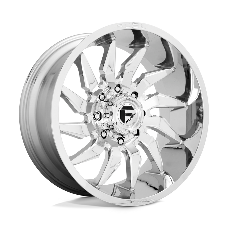 D743 Saber Cast Aluminum Wheel in Chrome Finish from Fuel Wheels - View 1