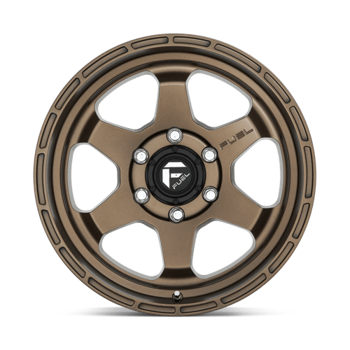 D666 SHOK Cast Aluminum Wheel in Matte Bronze Finish from Fuel Wheels - View 5
