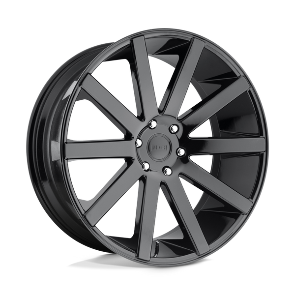 S219 SHOT Calla Cast Aluminum Wheel in Gloss Black Finish from DUB Wheels - View 1