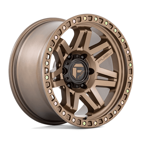 D811 Syndicate Cast Aluminum Wheel in Full Matte Bronze Finish from Fuel Wheels - View 2