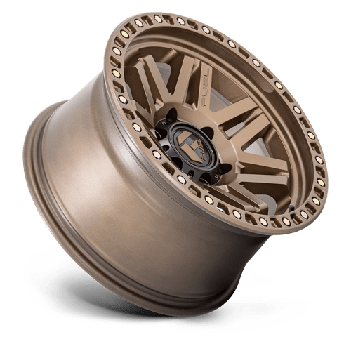 D811 Syndicate Cast Aluminum Wheel in Full Matte Bronze Finish from Fuel Wheels - View 3