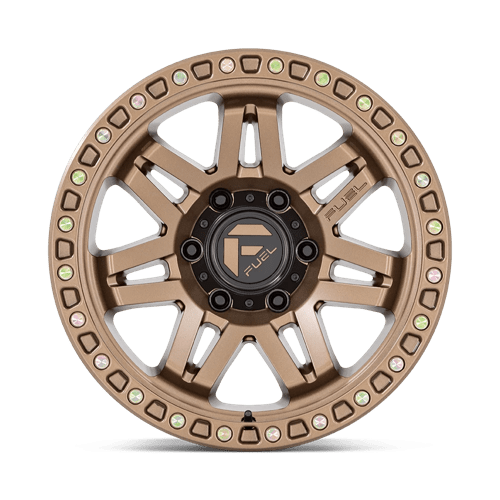 D811 Syndicate Cast Aluminum Wheel in Full Matte Bronze Finish from Fuel Wheels - View 5