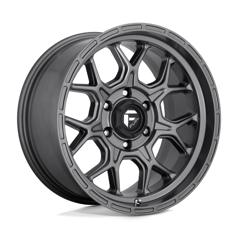 D672 TECH Cast Aluminum Wheel in Matte Anthracite Finish from Fuel Wheels - View 1