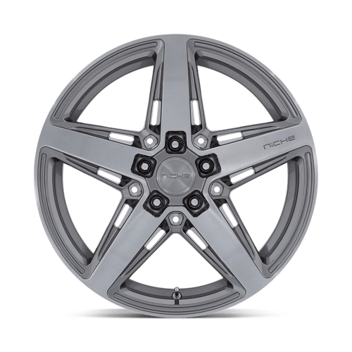 M270 Teramo Cast Aluminum Wheel in Anthracite and Brushed Tinted Clear Finish from Niche Wheels - View 5