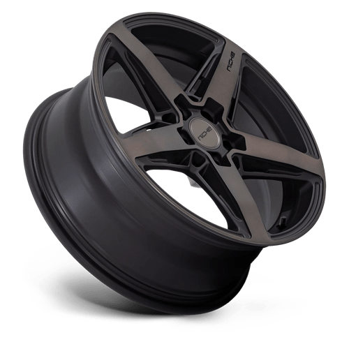 M271 Teramo Cast Aluminum Wheel in Matte Black with Double Dark Tint Face Finish from Niche Wheels - View 3