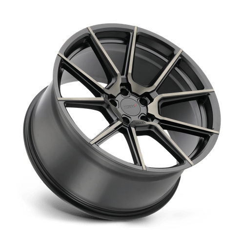 TSW Chrono Flow Formed Aluminum Wheel - Matte Black With Machine Face