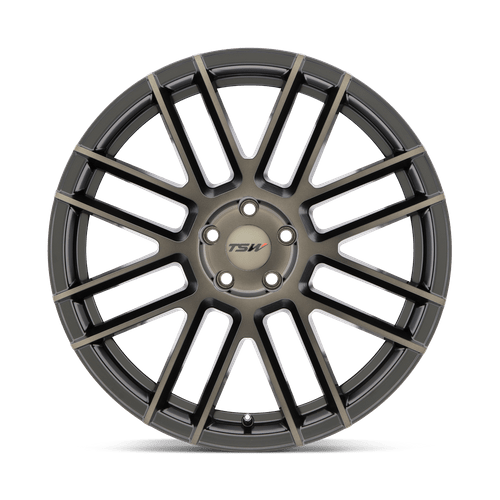 TSW Mosport Cast Aluminum Wheel - Matte Black With Machine Face
