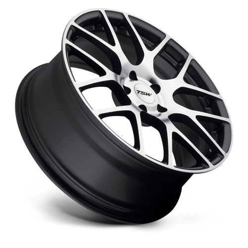 TSW Nurburgring Flow Formed Aluminum Wheel - Gunmetal With Mirror Cut Face