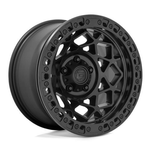 D120 UNIT Beadlock Cast Aluminum Wheel in Blackout Finish from Fuel Wheels - View 2