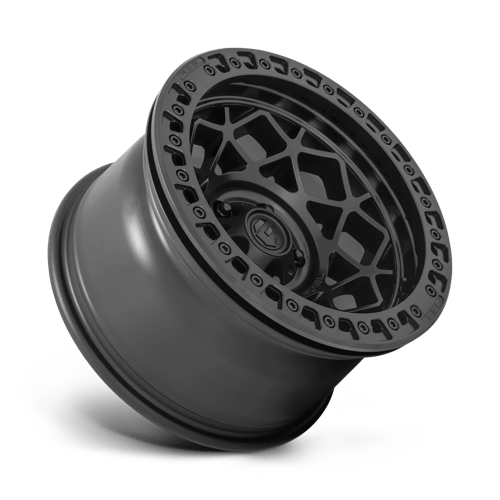 D120 UNIT Beadlock Cast Aluminum Wheel in Blackout Finish from Fuel Wheels - View 3