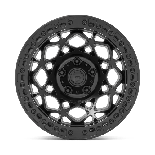 D120 UNIT Beadlock Cast Aluminum Wheel in Blackout Finish from Fuel Wheels - View 5