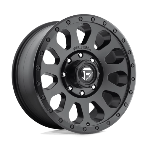 D579 Vector Cast Aluminum Wheel in Matte Black Finish from Fuel Wheels - View 2