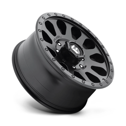 D579 Vector Cast Aluminum Wheel in Matte Black Finish from Fuel Wheels - View 3