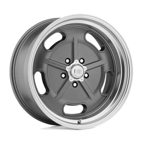 American Racing Vintage VN511 Salt Flat Cast Aluminum Wheel - Mag Gray With Diamond Cut Lip